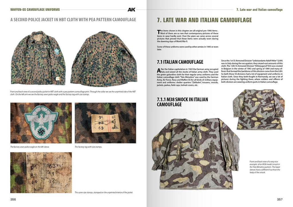 Waffen-SS Camouflage Uniforms - English