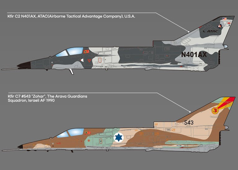 1/72 Kfir C2/C7