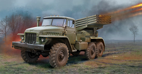 1/35 Russian BM-21 Grad Multiple RocketLaunch
