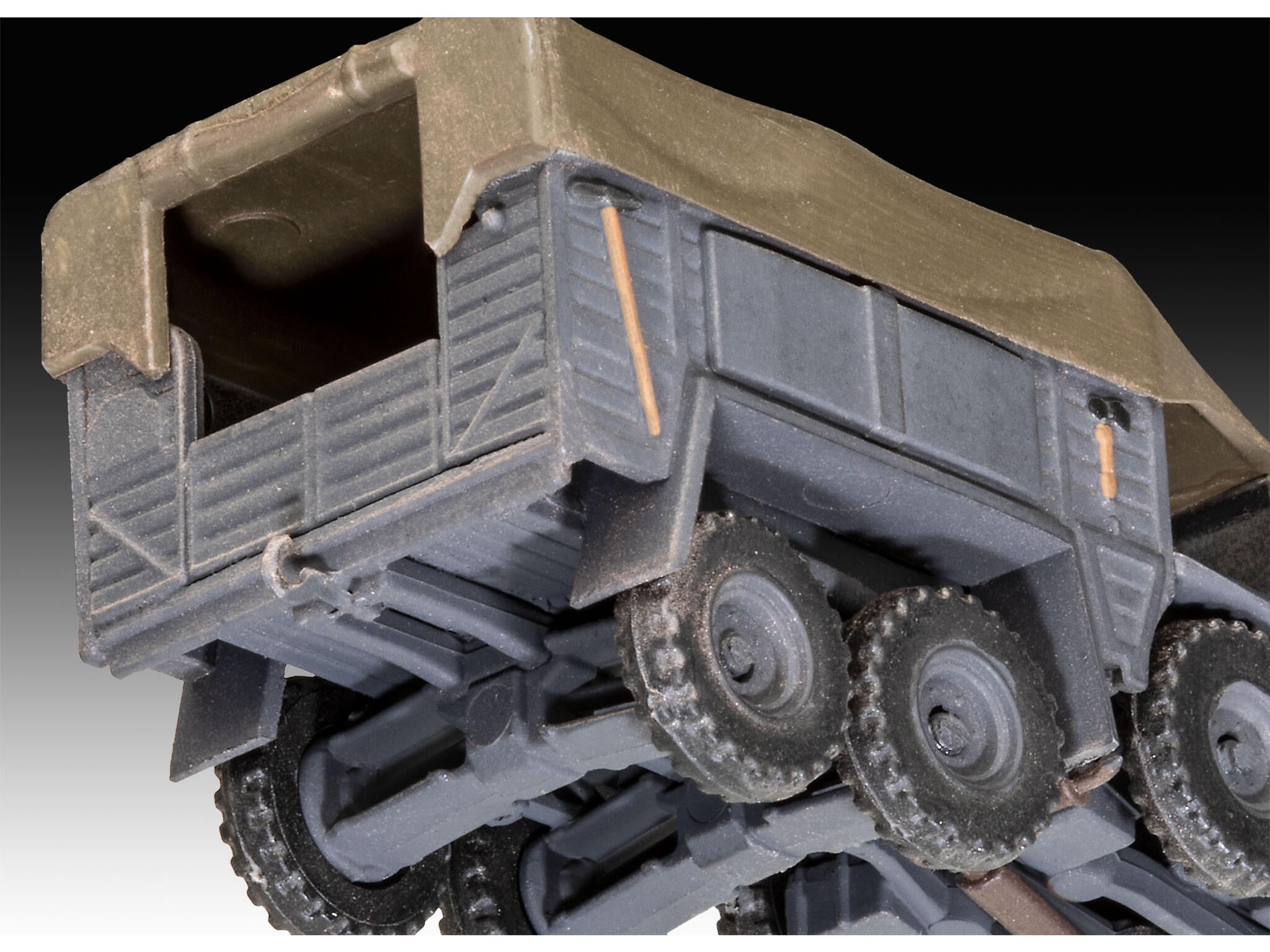 1/76 Krupp Protze KFZ 69 with 3,7cm PaK