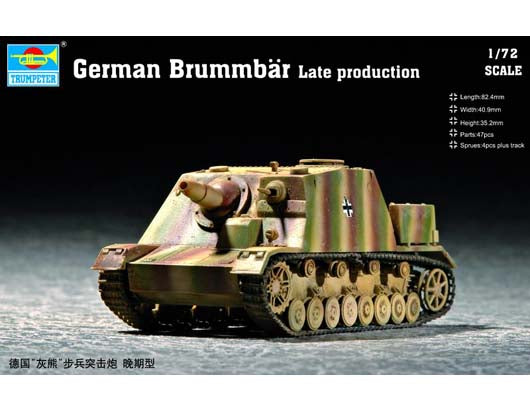 1/72 German Brummbar Late Production