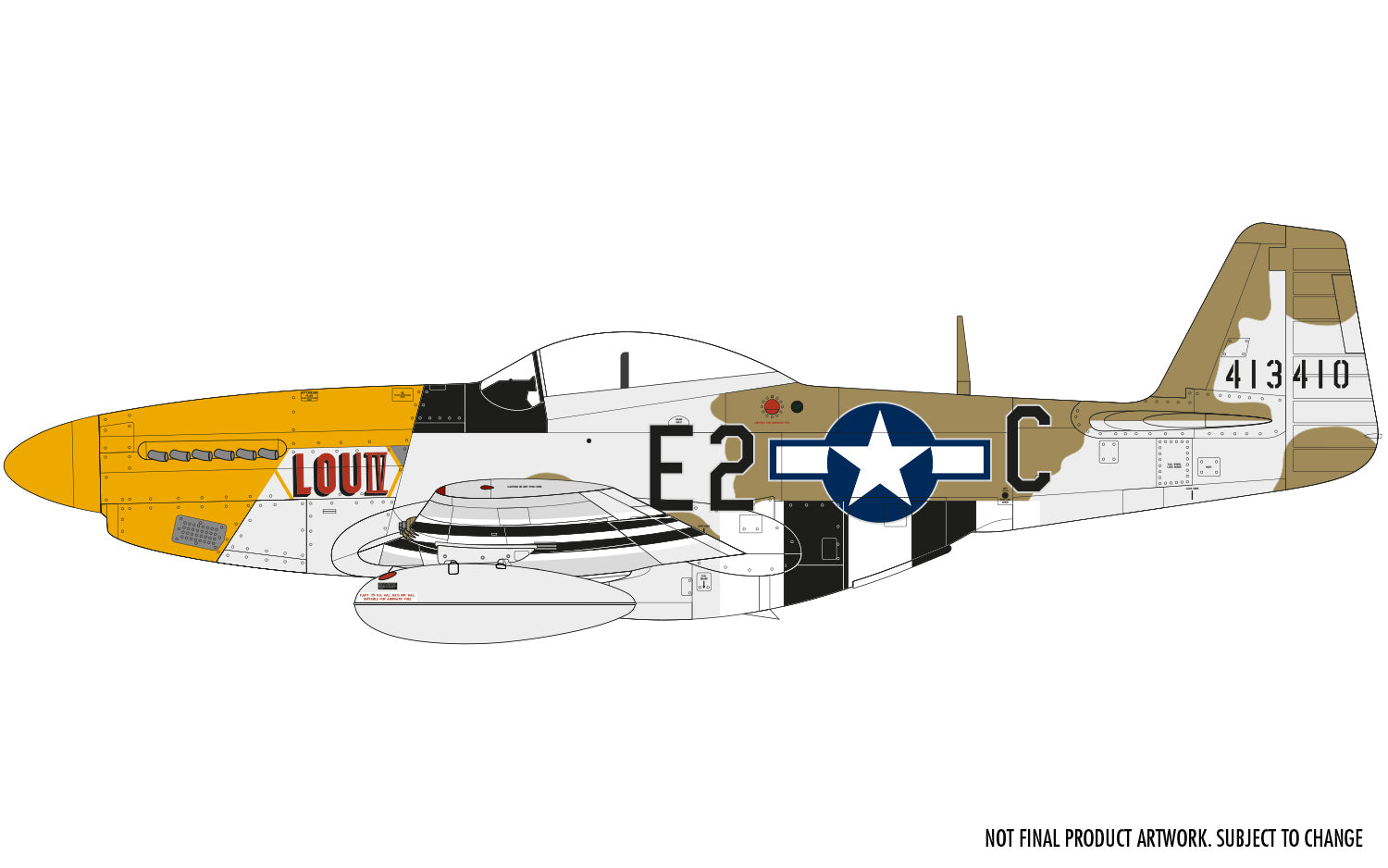 1/48 North American P51-D Mustang* (Filletless Tails)