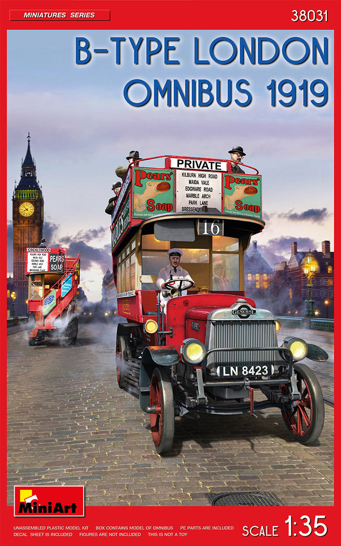 1/35 B-Type London Omnibus (1919)