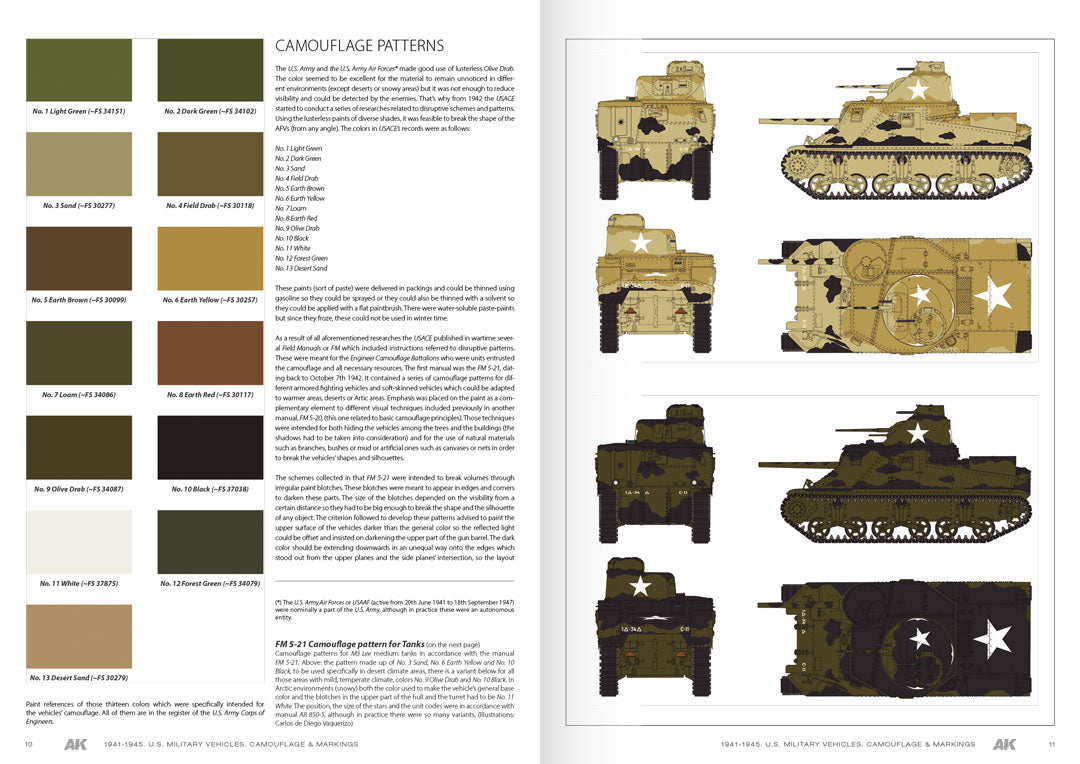 1941-1945 American Military Vehicles - Spanish