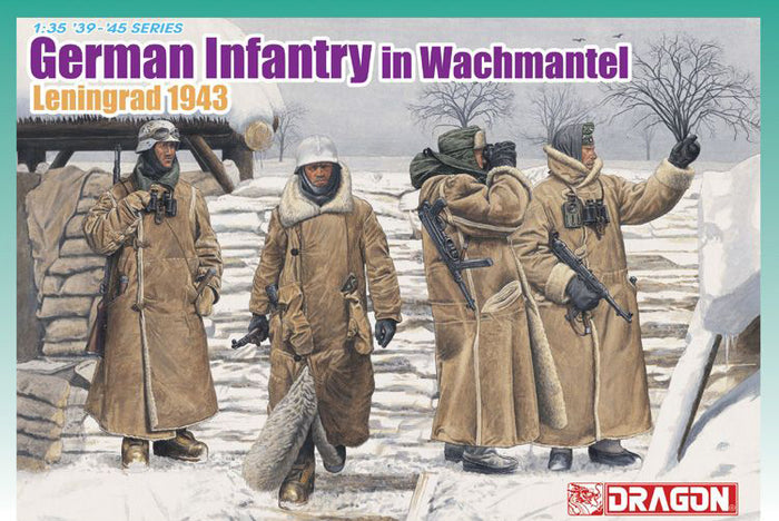 1/35 German Infantry In Wachtmantel (Leningrad 1943)
