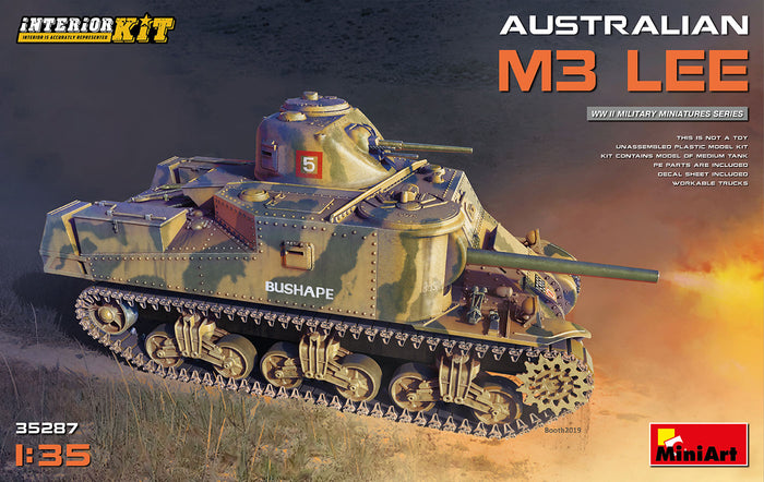 1/35 Australian M3 Lee Interior Kit