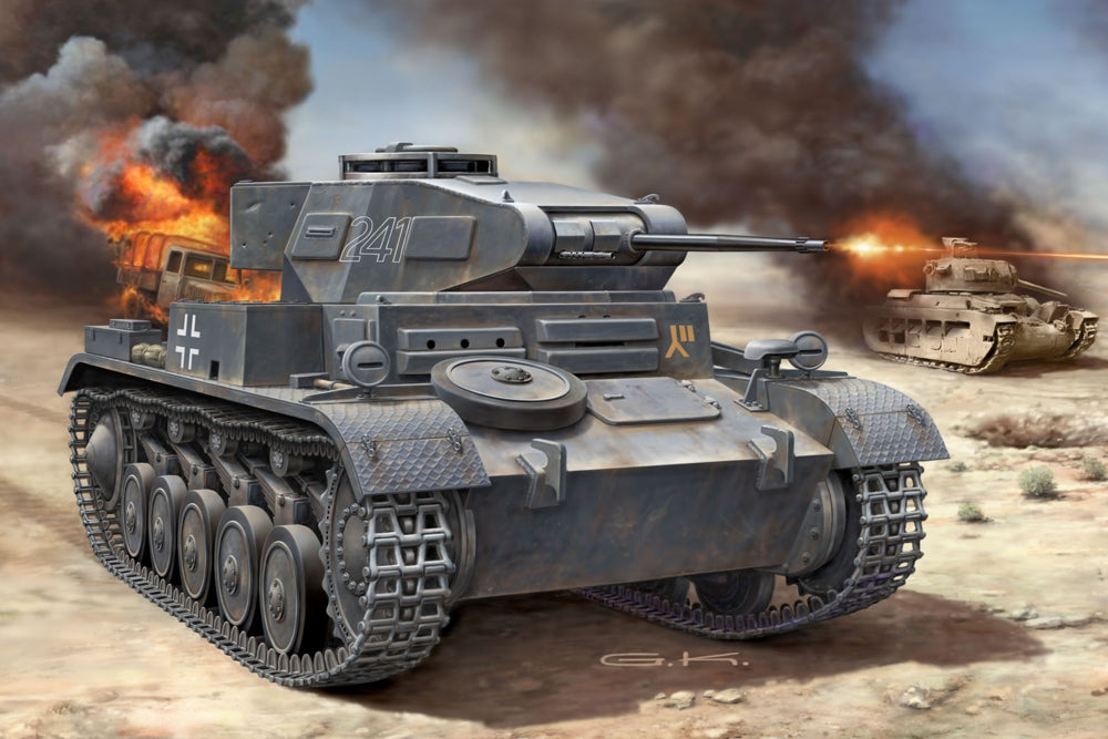 1/76 PzKpfw II Ausf. F (Military Vehicles)