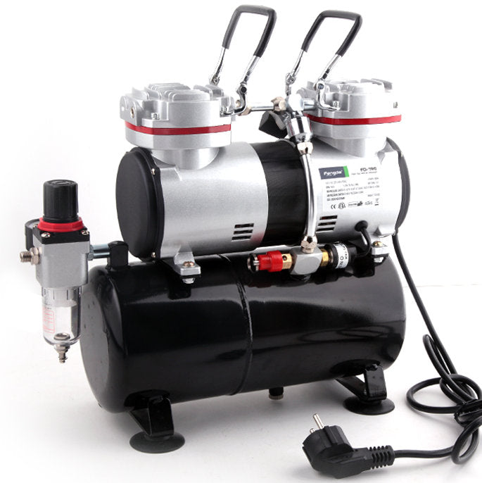 Airbrush mini compressor with air reservoir Fengda AS-196ÿ