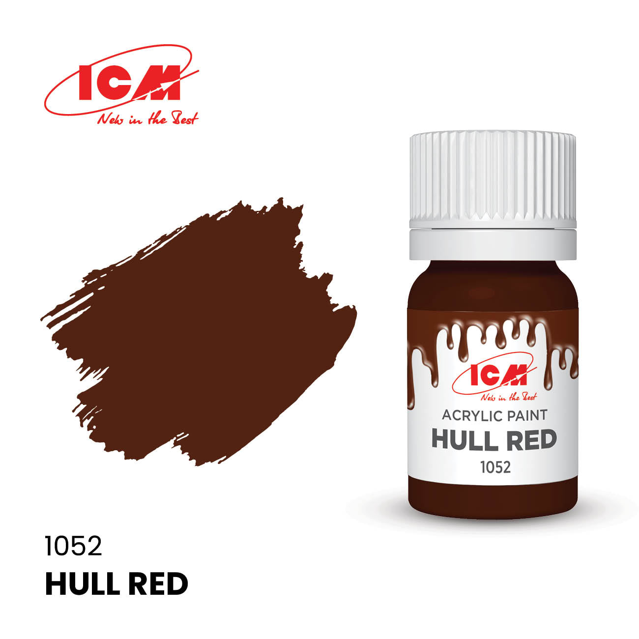 ACRYLIC PAINT Hull Red 12 ml
