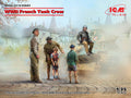 1/35 WWII French Tank Crew (4 figures)
