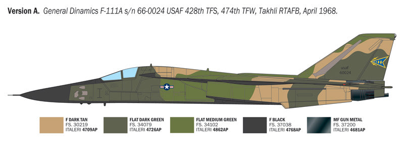 1/72 F-111A Aardvark