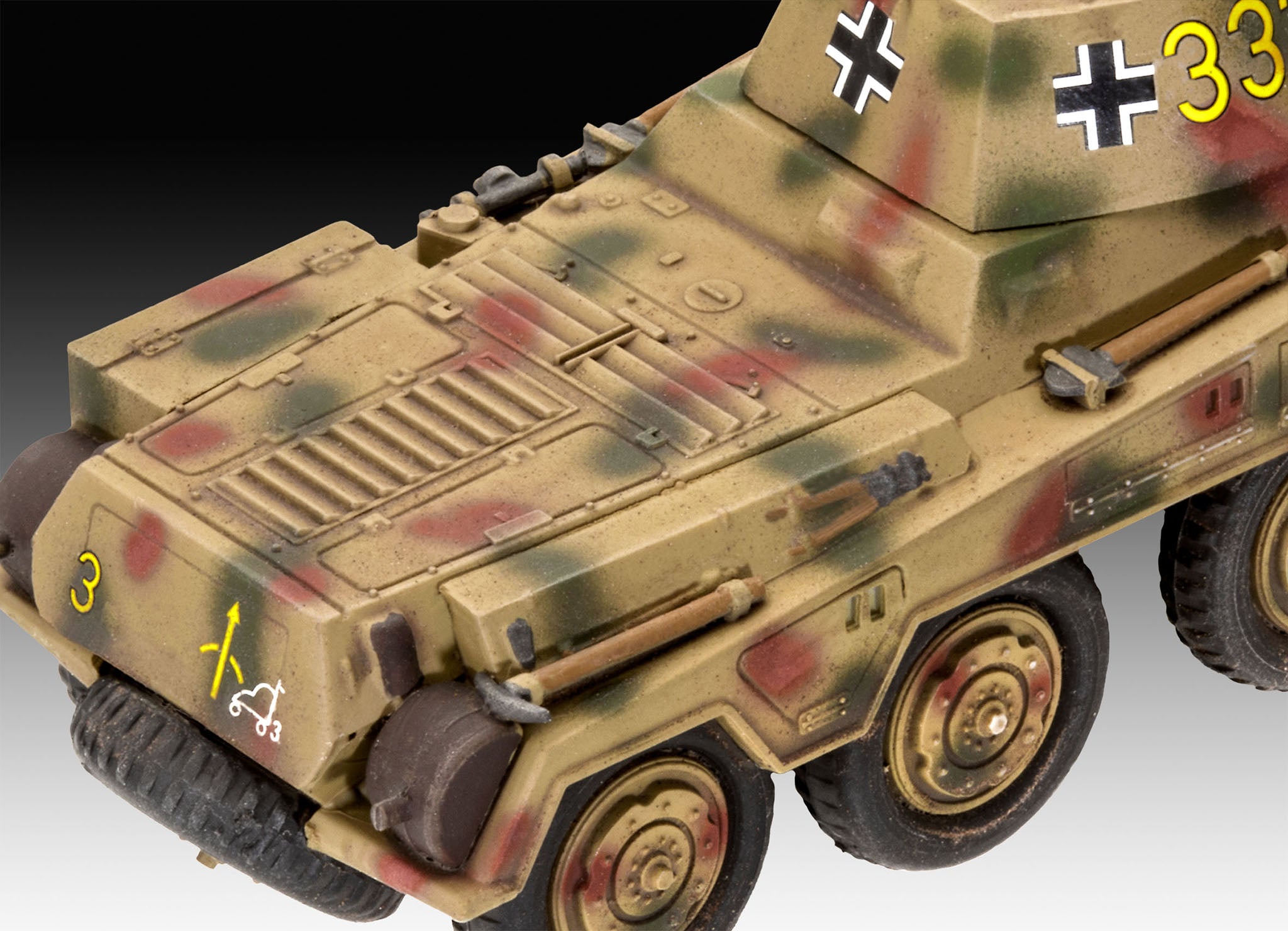1/76 First Diorama Set - Sd.Kfz.234/2 Puma