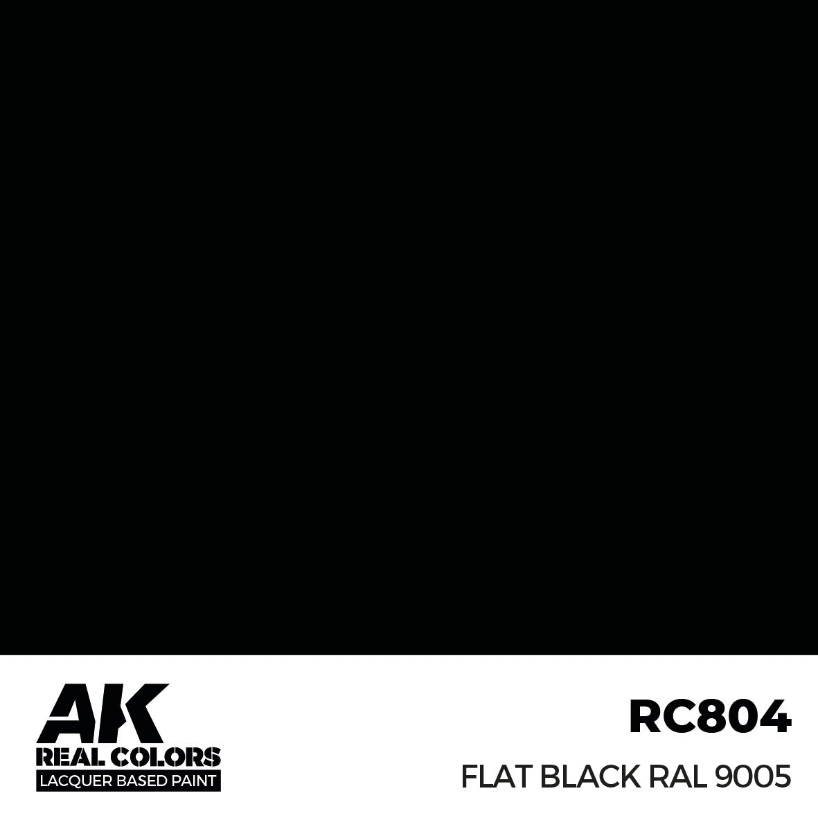 Flat Black RAL 9005 17ml