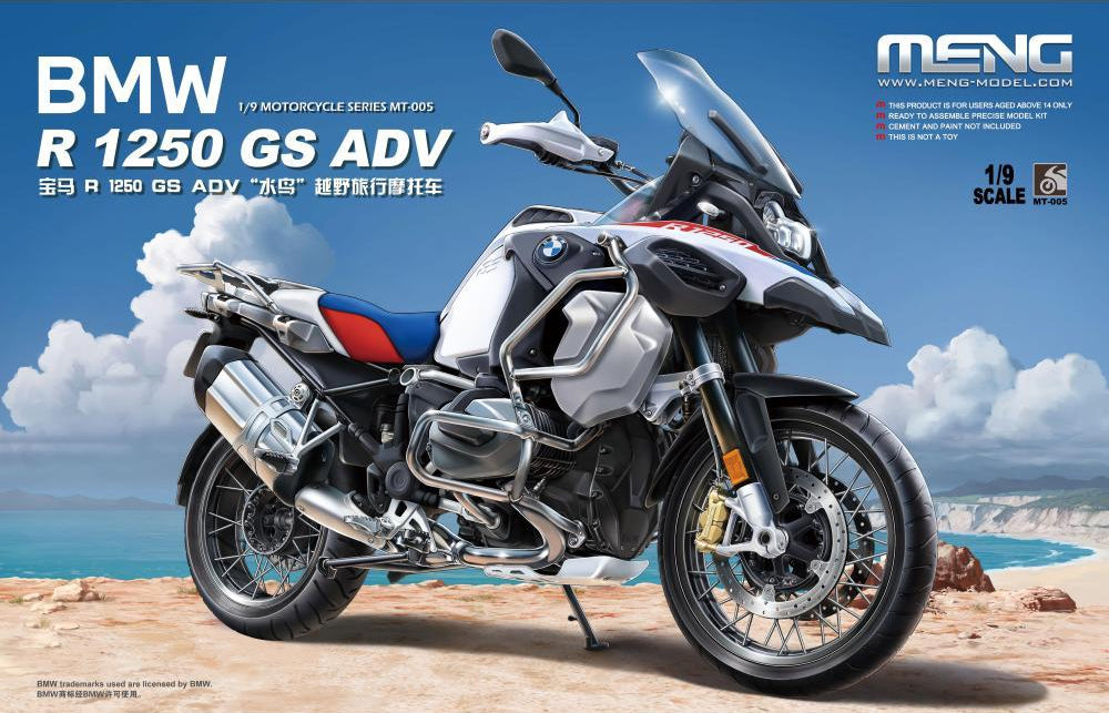 1/9 BMW R 1250 GS ADV (Pre-colored Edition)