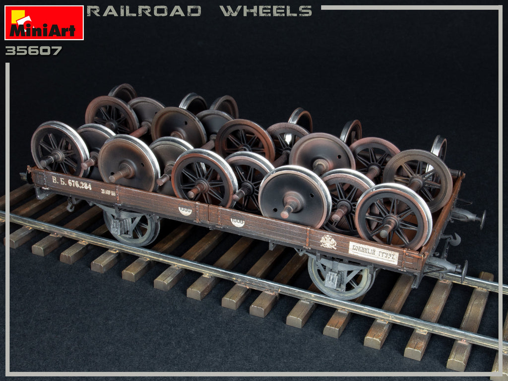 1/35 Railroad Wheels