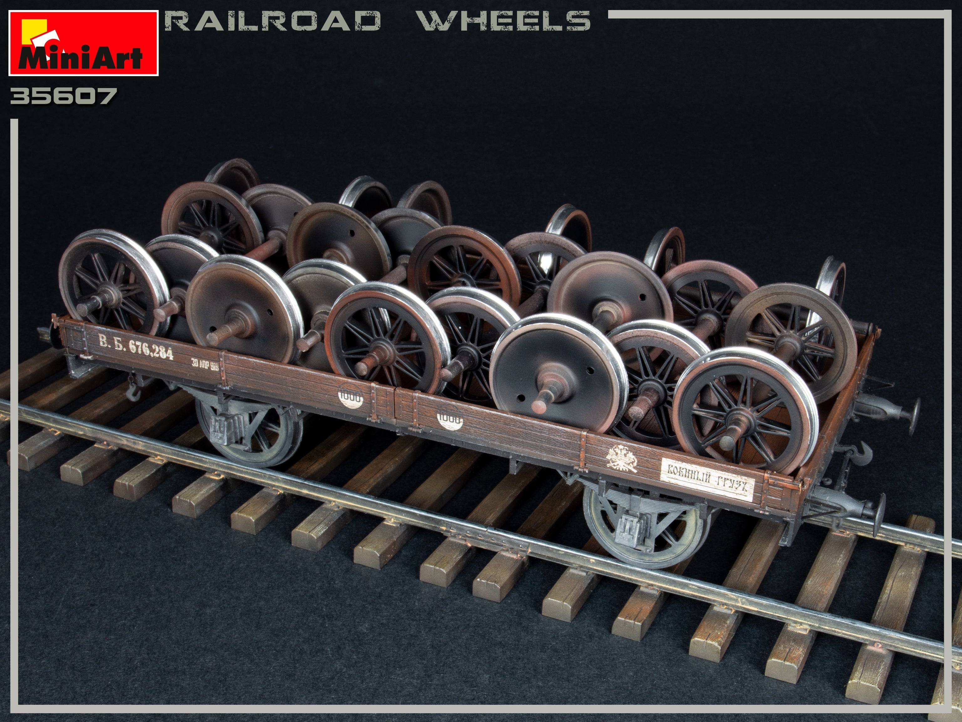 1/35 Railroad Wheels