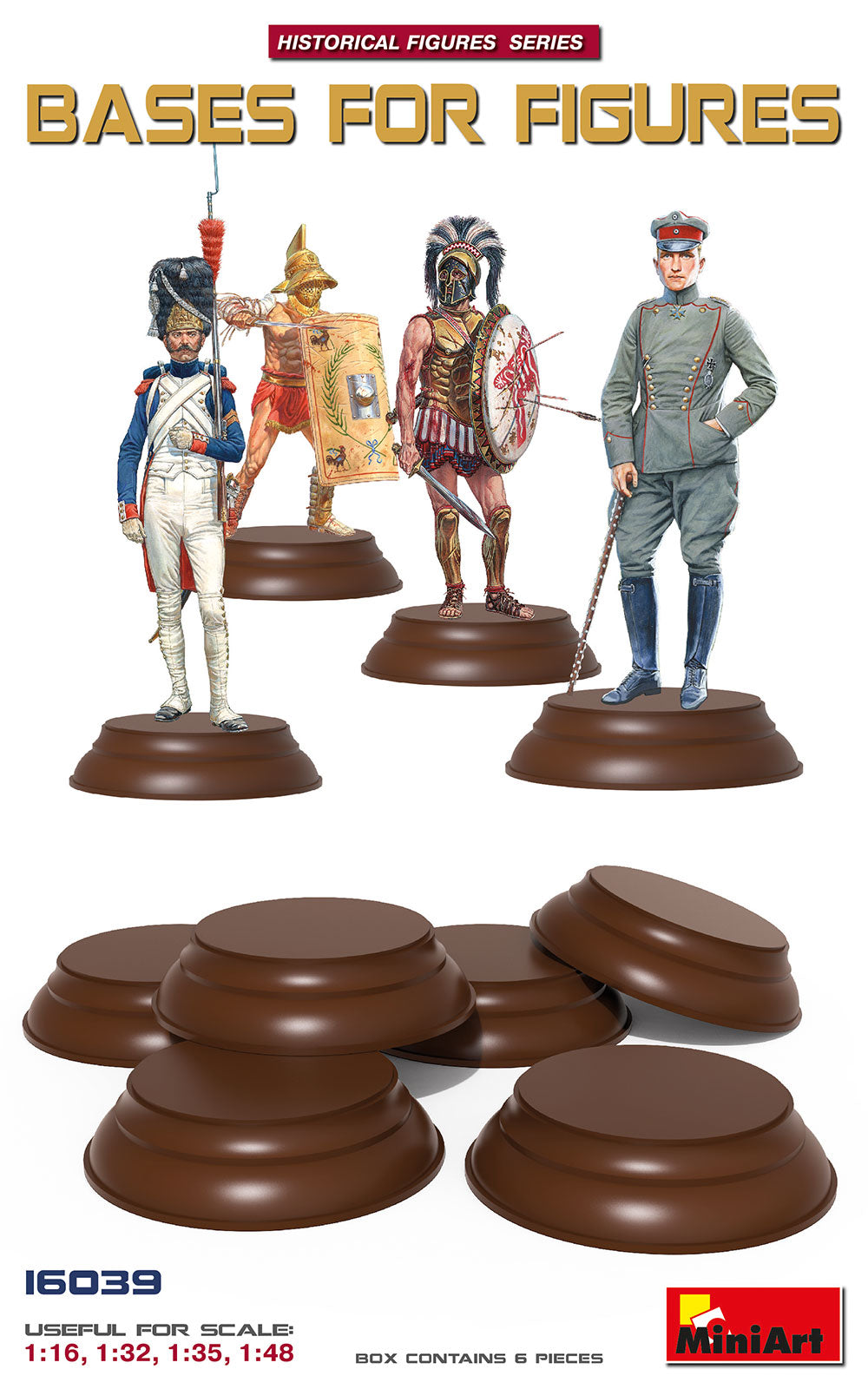 Bases for Figures (6 pcs)