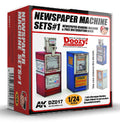 DOOZY! 1/24 NEWSPAPER MACHINE SETS 1