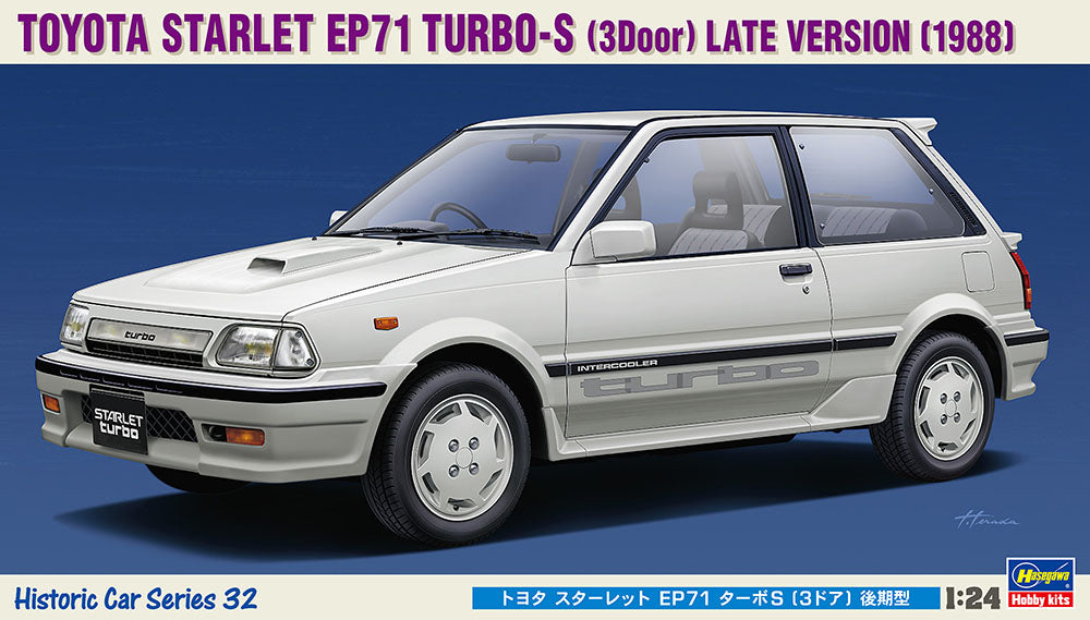 1/24 Toyota Starlet EP 71 Turbo S (3-Turer)