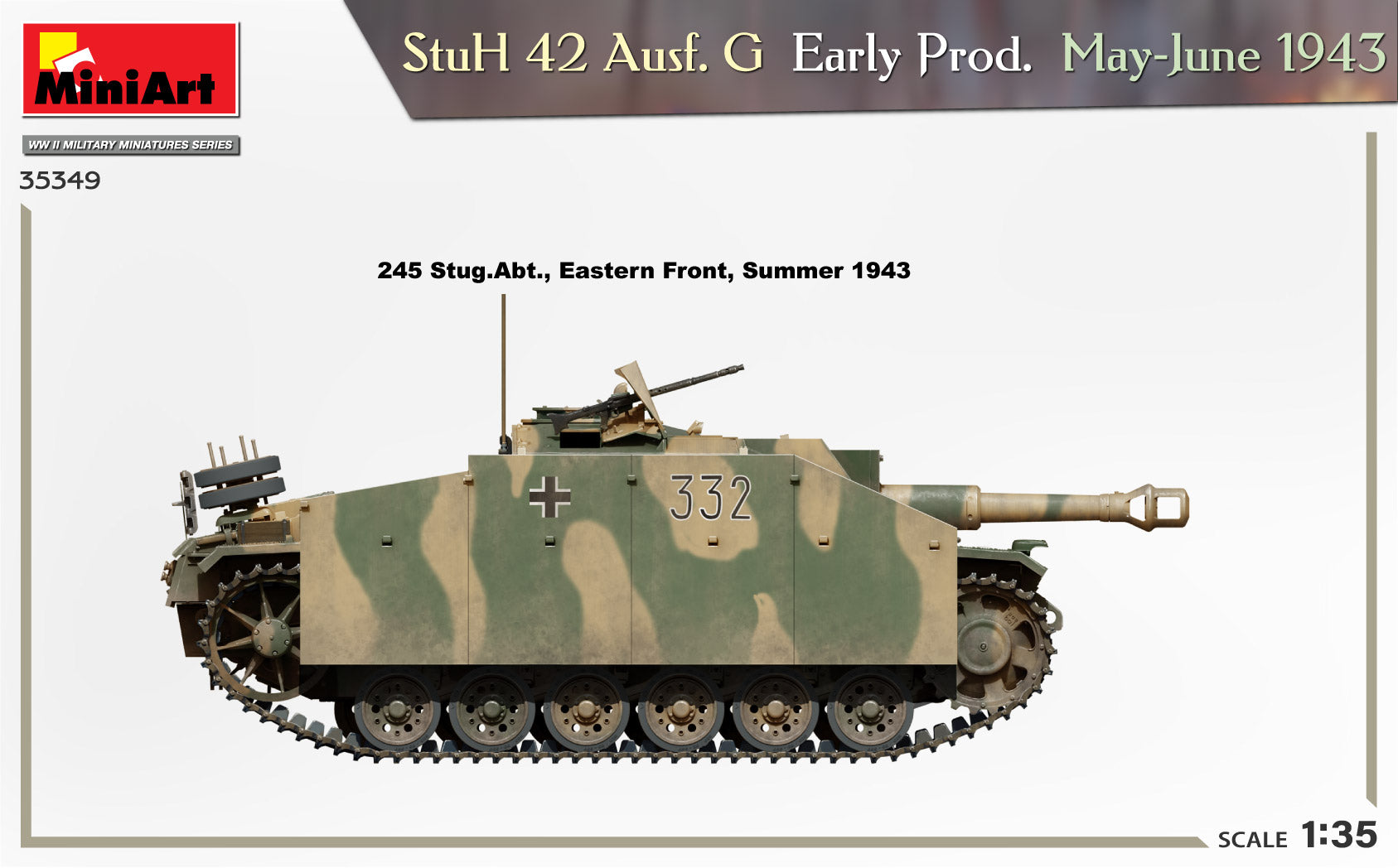 1/35 StuH 42 Ausf. G  Early Prod. May-June 1943