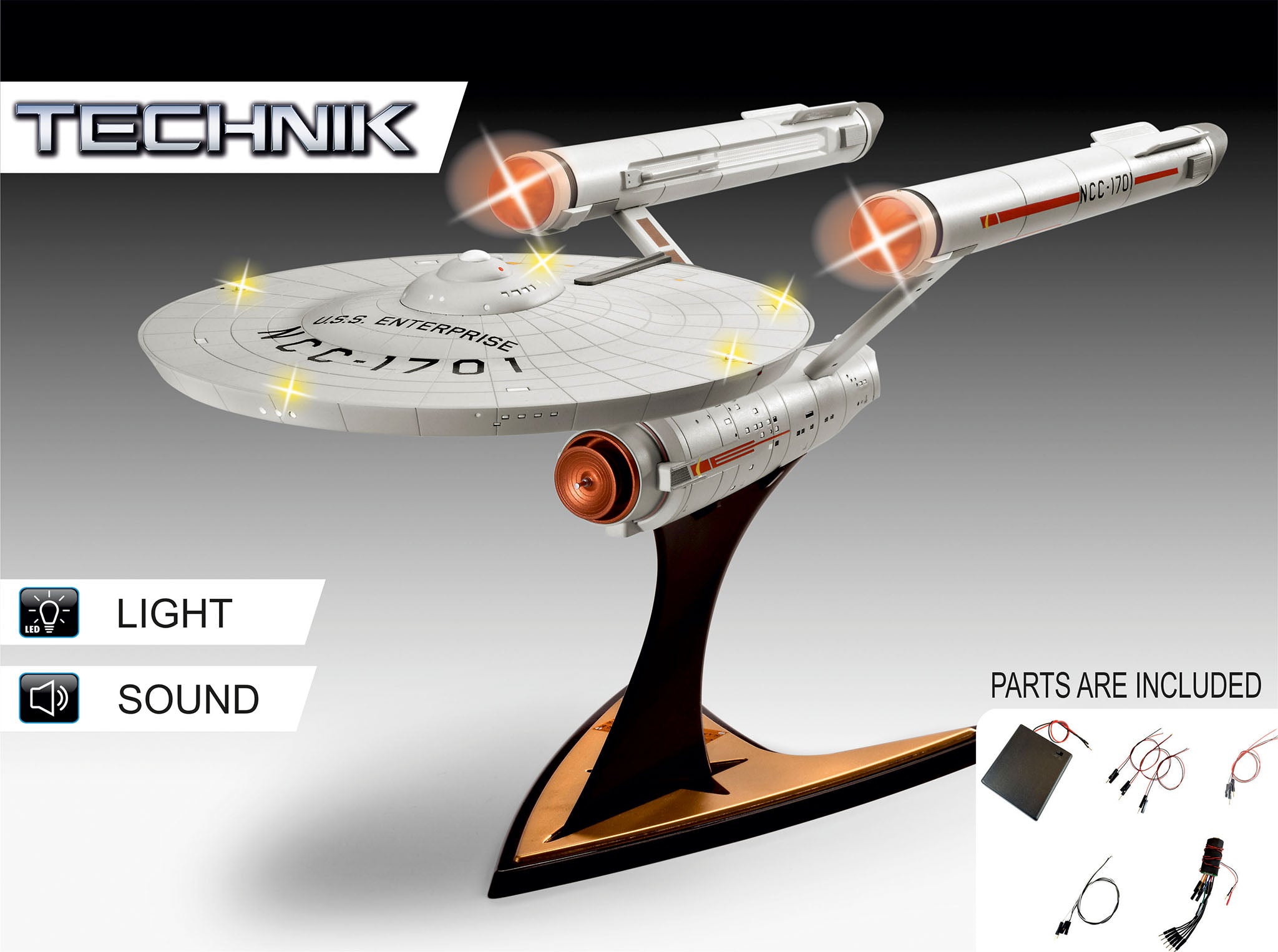 1/600 USS Enterprise NCC-1701 (Star Trek) (Technik)