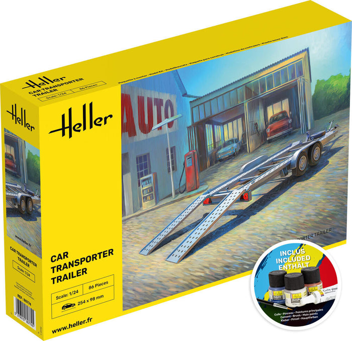 1/24 STARTER KIT Car Transporter Trailer
