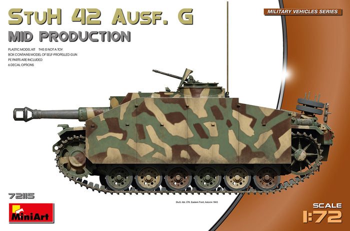 1/72 StuH 42 Ausf. G Mid Prod
