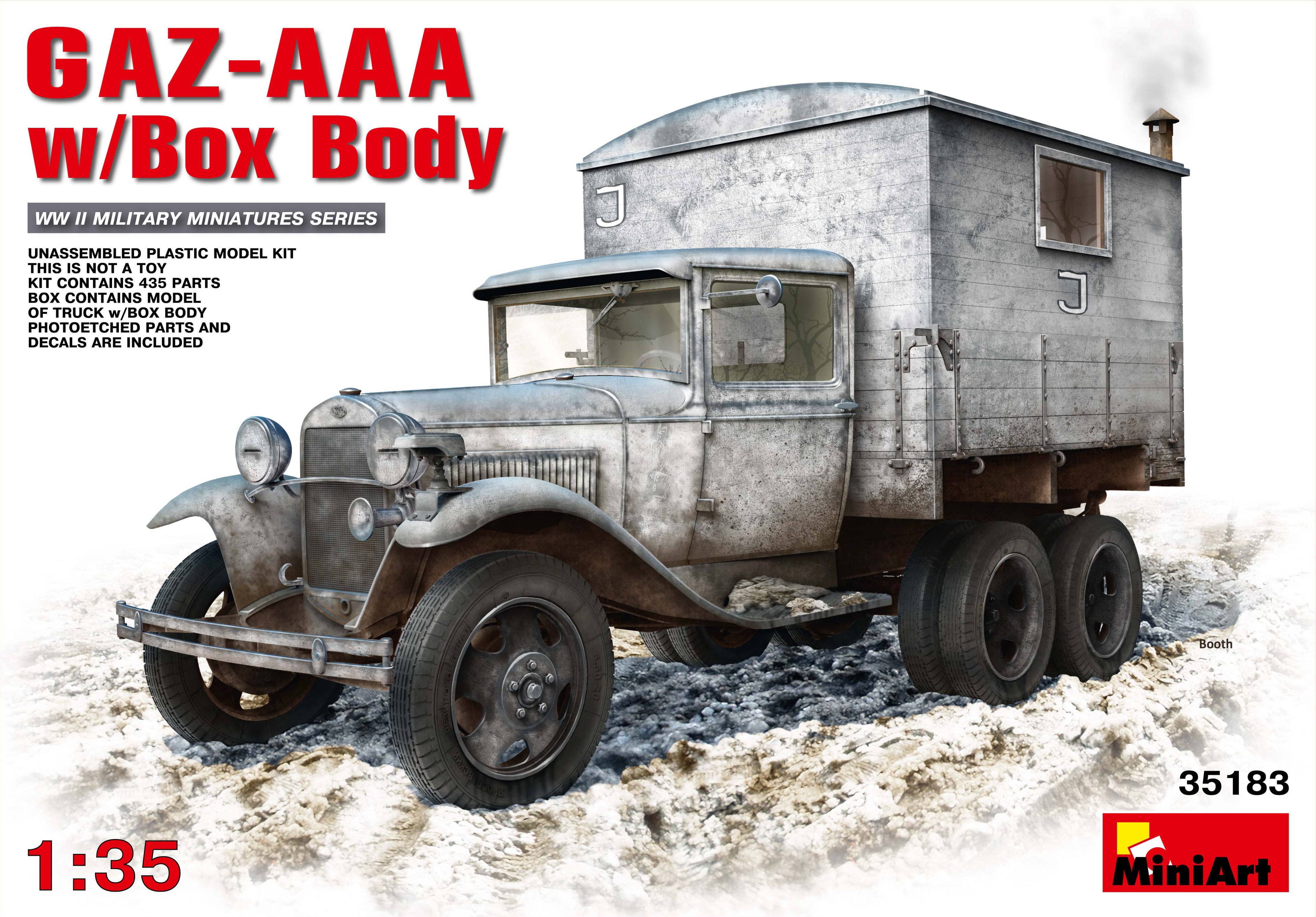 1/35 GAZ-AAA with Shelter