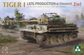 1/35 Tiger I Late-Production with Zimmerit Sd.Kfz.181 Pz.Kpfw.VI Ausf.E (Late/Late Command)