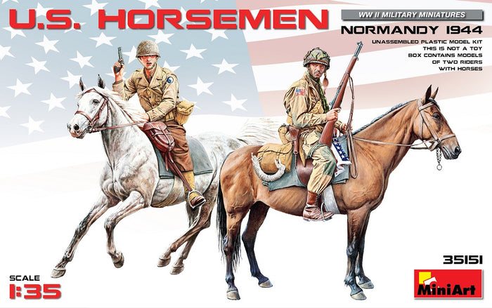 1/35 U.S. Horsemen Normandy 1944