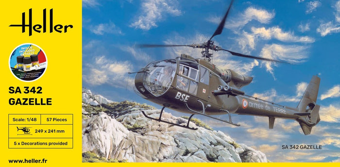 1/48 STARTER KIT SA 342 Gazelle