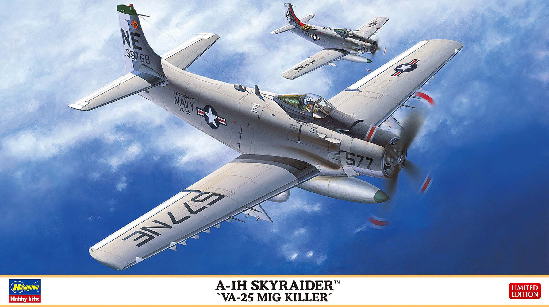 1/72 A-1H Skyraider "VA-25 MiG Killer"