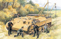 1/35 Bergepanther with German Tank Crew (4 figures)