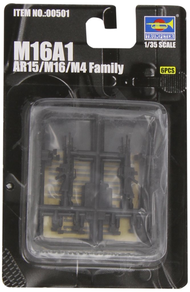 1/35 AR15/M16/M4 Family-M16A1 (6 units)