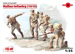 1/35 Italian Infantry (1915) (4 figures)