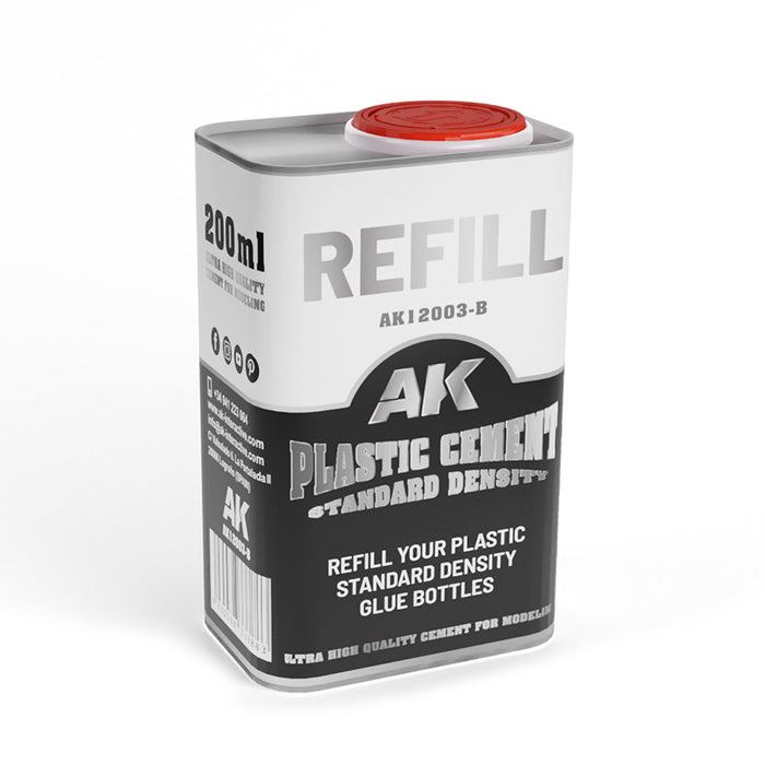 Refill Plastic Cement Standard Density 250ml