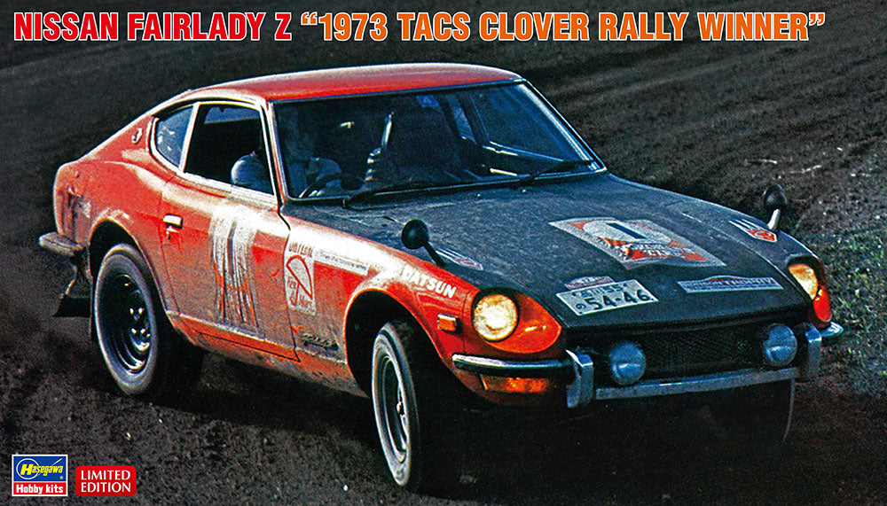 1/24 Nissan Fairlady Z "1973 Tacs Clover Rally Winner"