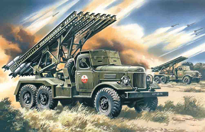 1/72 BM-13-16 Katiusha Mult. Launch Rocket System on ZiL-157 base