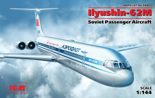 1/144 Ilyushin-62M Soviet Passenger Aircraft