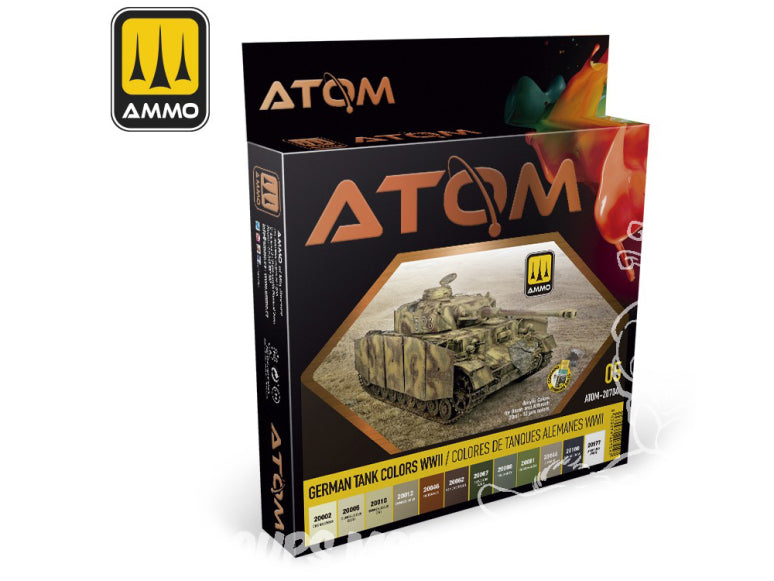 ATOM German Tank Colors WWII