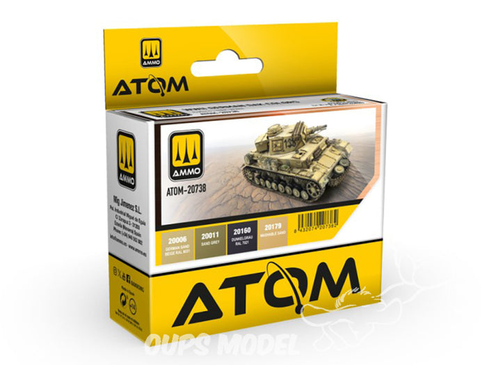 ATOM D.A.K Colors WWII Set