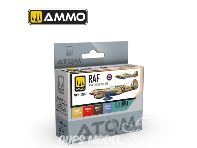 ATOM RAF WWII Desert Colors Set