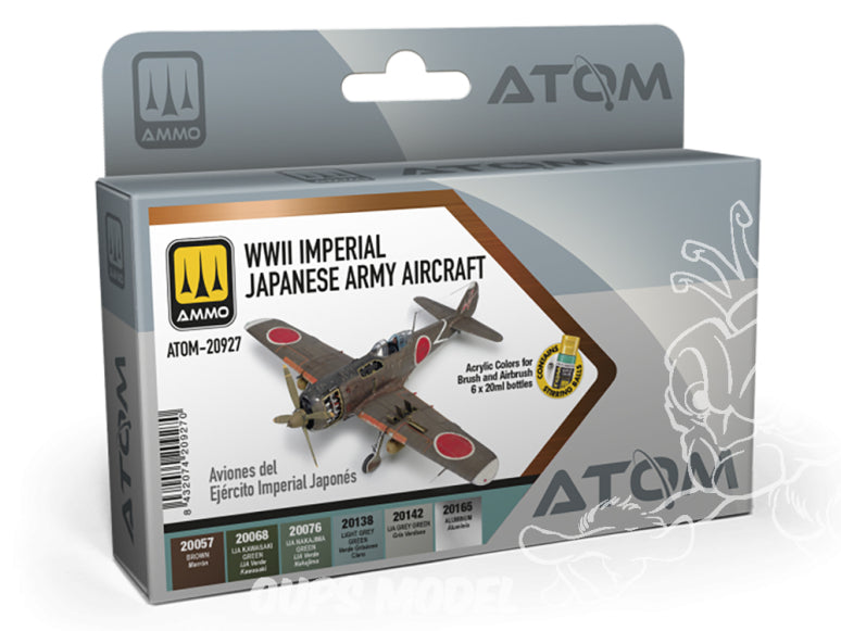 ATOM WWII Imperial Japanese Army Aicraft Set