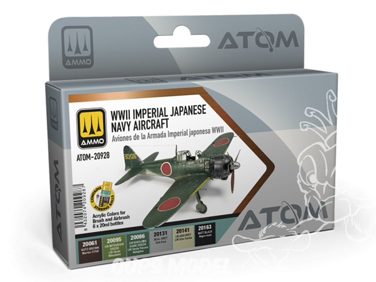 ATOM WWII Imperial Japanese Navy Aircraft Set