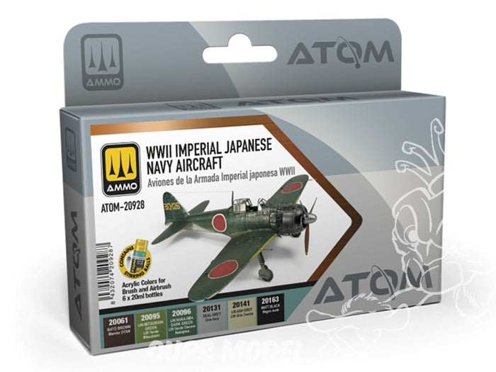 ATOM WWII Imperial Japanese Navy Aircraft Set