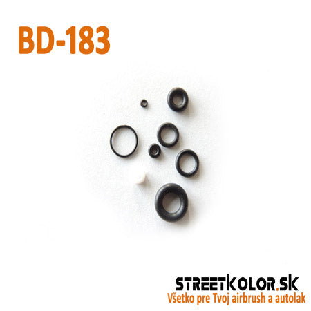 O-Rings set for BD-183/ Sealing rings set for Airbrush BD-183